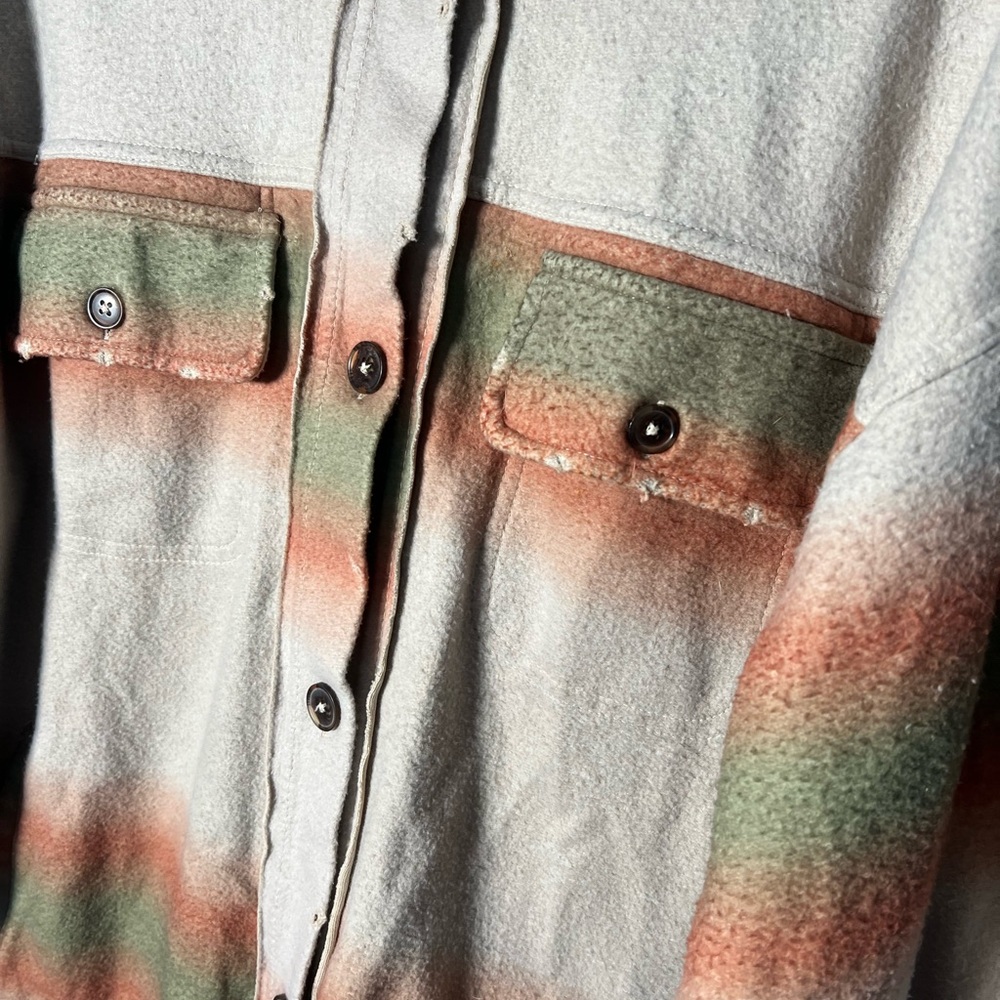 Free People Ruby Ombr Stripe Button jacket- xS‎ - image 3